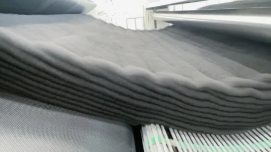 Color blanco/negro/poliéster/filamento de polipropileno Spunbonded/fibra grapa geotextil no tejido perforado con aguja para filtración, aislamiento y refuerzo
