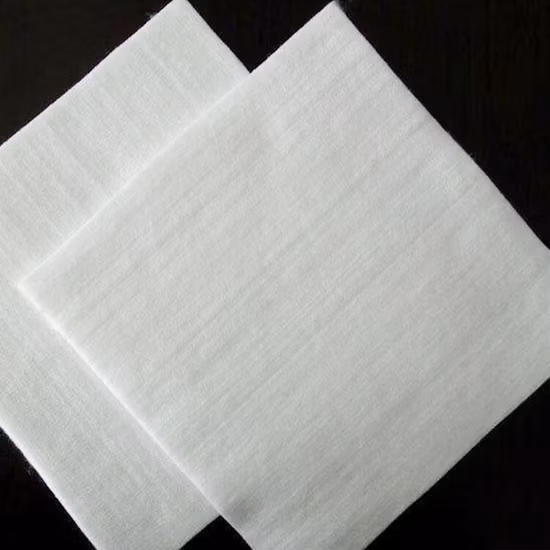 Revestimiento de presa de filtración blanca, manta China, geotextil barato