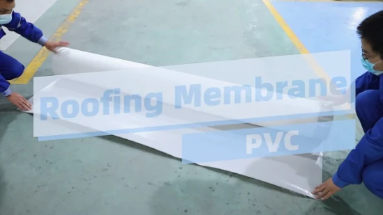 Membrana para techos de PVC Canlon Membrana impermeabilizante para techos reforzado con poliéster